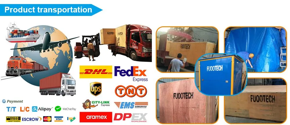 Shipping and Payment ways of FUOOTECH mobile type Transformer oil purifier machine