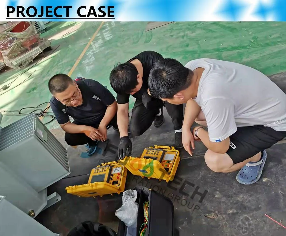 product-1-1 client is using FUOOTECH Transformer Voltage Ratio Tester